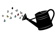 Garden Watering Can Bundle, an Illustration by Creativeshirt (Thumbnail 16 of 31)