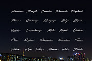 City Handwritten Font, a Script Font by sunnytudu (Thumbnail 2 of 6)