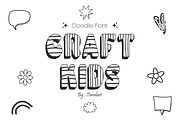 COLORING COMICS- Playful Doodle Font, a Sans Serif Font by KiddoGlyphs Studio (Thumbnail 3 of 3)