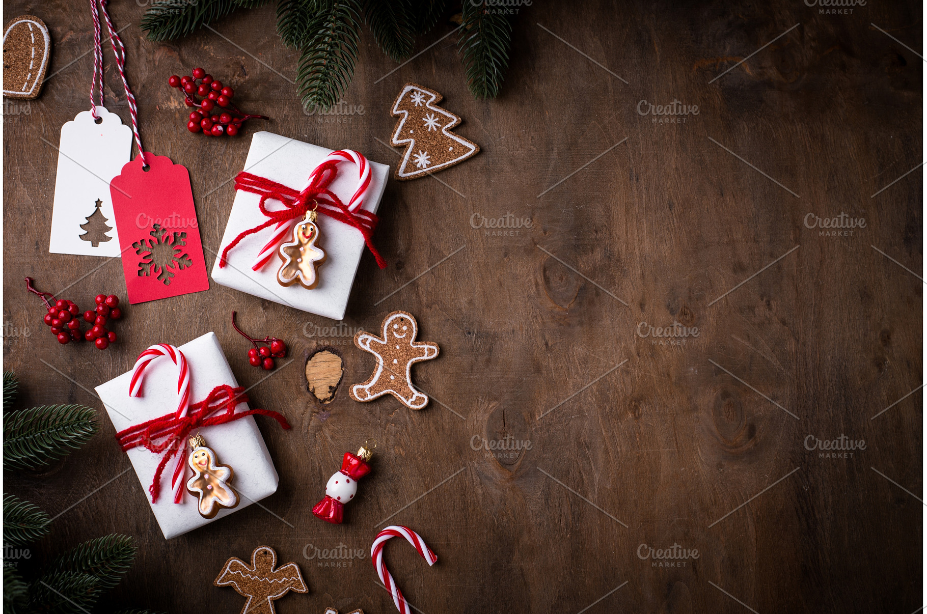 Cristmas background with gift box, a Holiday Photo by Yulia Furman