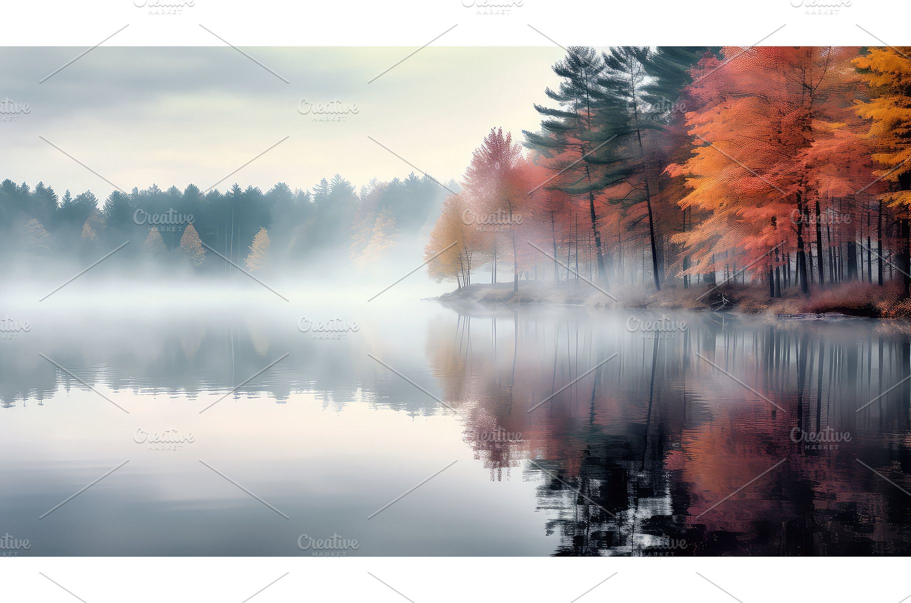 trees forest autumn background ai, a Background Photo by pikepicture