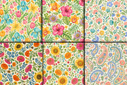 Retro Botanical Pattern, a Pattern Graphic by Artonix (Thumbnail 2 of 3)