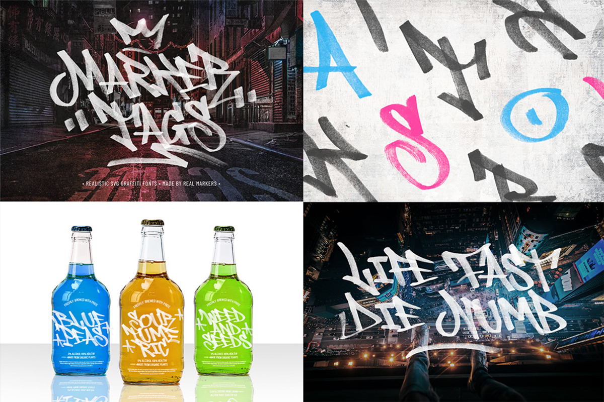 Complete Graffiti Font Bundles!, a Handwritten Font by tomatstudio (Photo 5 of 10)