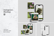 Instagram Carousel Mockup, an Advertising Mockup by MA-KING_ART (Thumbnail 1 of 3)