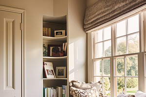 Window Seat, Interior Design And Comfort At Home, Reading Nook W