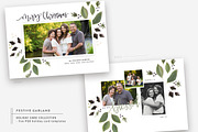 Garland | Christmas Card Budle, a Card Template by The Modern Collective (Thumbnail 6 of 7)
