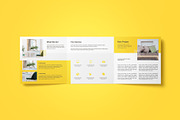 Square Trifold Brochure Mockup, a Product Mockup by Mockup Supper (Thumbnail 10 of 17)