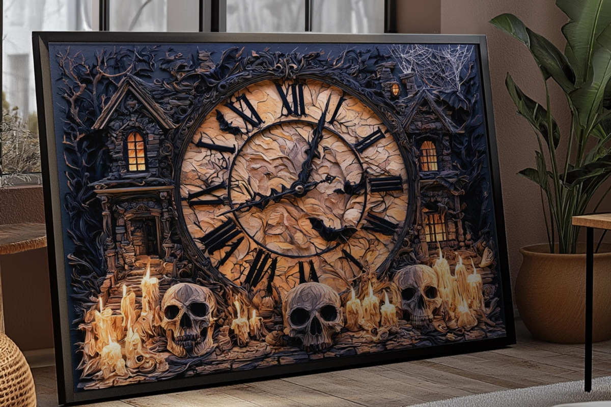 Quilled Halloween Wall Art Set, a Seasonal Illustration by PrintablesByFranklyn (Photo 4 of 14)