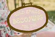 BALOME | Curvy Display Font, a Handwritten Font by ana & yvy (Thumbnail 8 of 12)