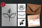 205 Christmas Stencils Designs, a Decorative Illustration by Arshad Ali (Thumbnail 9 of 14)