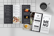 Restaurant Menu Trifold Brochure, a Brochure Template by Annora Studio (Thumbnail 2 of 5)