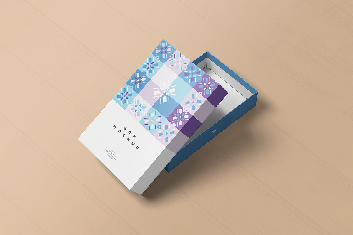 Gift Box Mockup, a Product Mockup by PixelVoyager (Photo 5 of 7)
