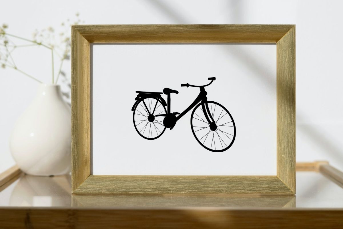 Bicycle SVG, a Transportation Illustration by Awieee1 (Photo 3 of 3)