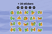 Bag Money Banknote Friends Character, a Finance Illustration by Palau (Thumbnail 12 of 12)