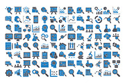 Research & Analysis Icon Pack, an Outline Icon by Vector Portal (Thumbnail 4 of 5)