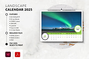Landscape Calendar 2025, a Stationery Template by MstArtwork (Thumbnail 3 of 7)