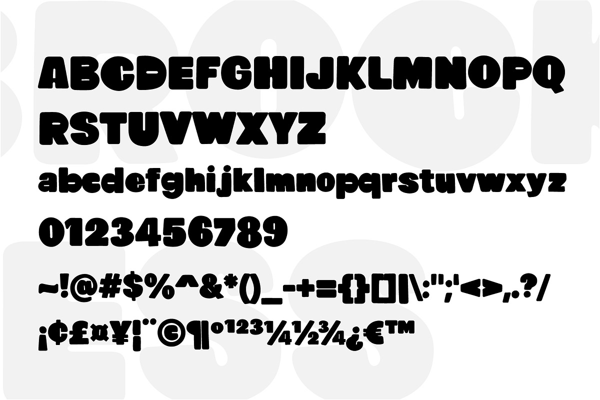 Brockless, a Sans Serif Font by LetterStock (Photo 4 of 5)
