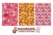 MUSHROOMS | graphics set, a Food Illustration by Nastya Tkachova (Thumbnail 9 of 10)