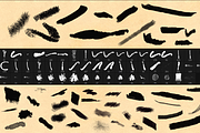 50 Sumi Brush Pack-Photoshop Brushes, a Brush Add-On by Photohacklovers (Thumbnail 2 of 11)