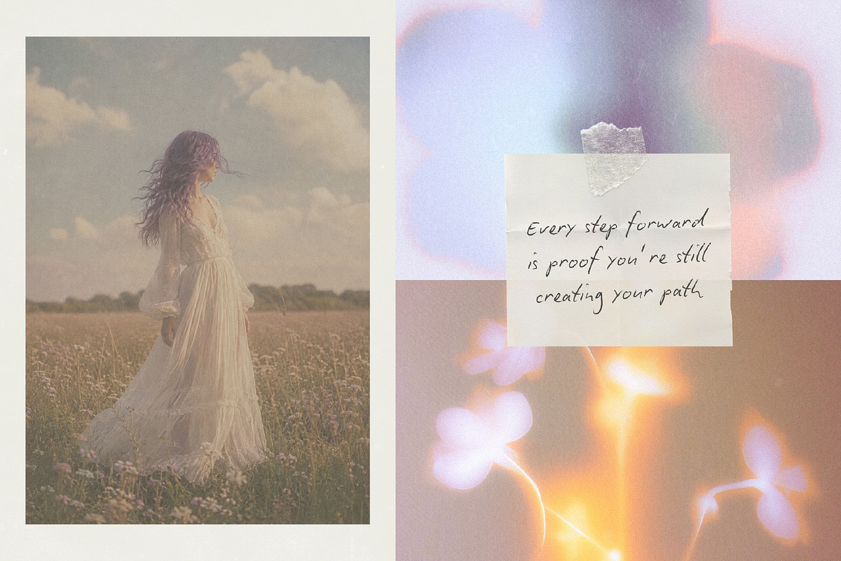 Bloom Veil: Dreamy Floral, a Background Graphic by Hello Muse (Photo 5 of 10)