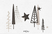 WATERCOLOR XMAS TREE BUNDLE, an Illustration by KruthDesign (Thumbnail 6 of 9)