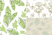 Its Leaves Line Collection, a Pattern Graphic by ItsReksita Pattern (Thumbnail 3 of 9)