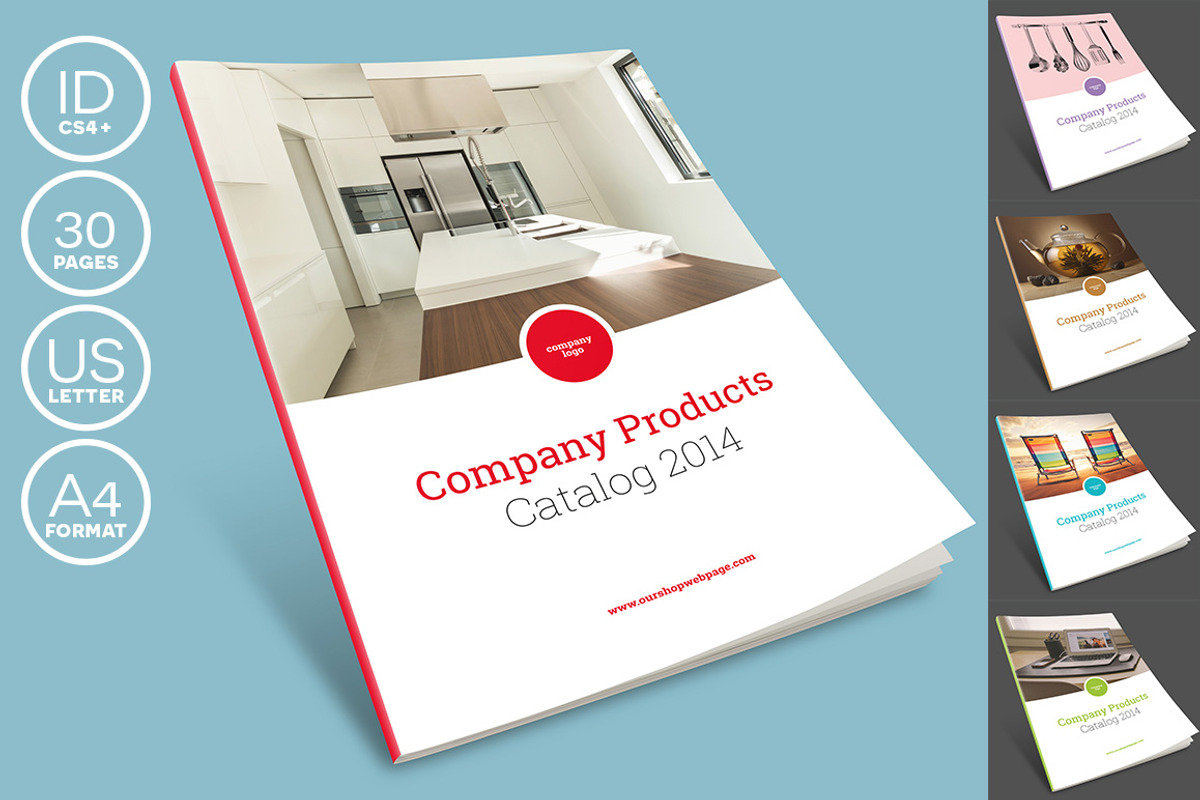 Flat Product Catalog, a Brochure Template by IndieStock (Photo 1 of 5)