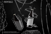 140 Barbed Wire Textures Pack [8K], a Texture Graphic by Cursedesign (Thumbnail 5 of 5)