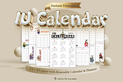 [Ready-to-print] IU Calendar // Kpop, a Stationery Template by The Tran Studio (Thumbnail 1 of 5)