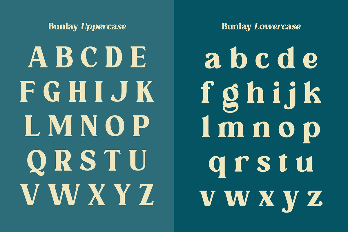 Bunlay, a Serif Font by ahweproject (Photo 5 of 10)