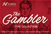 Gambler Type Collection, a Sans Serif Font by Fenotype (Thumbnail 1 of 13)