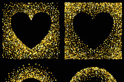 Golden hearts collection, a Pattern Graphic by ekmelica (Thumbnail 11 of 12)