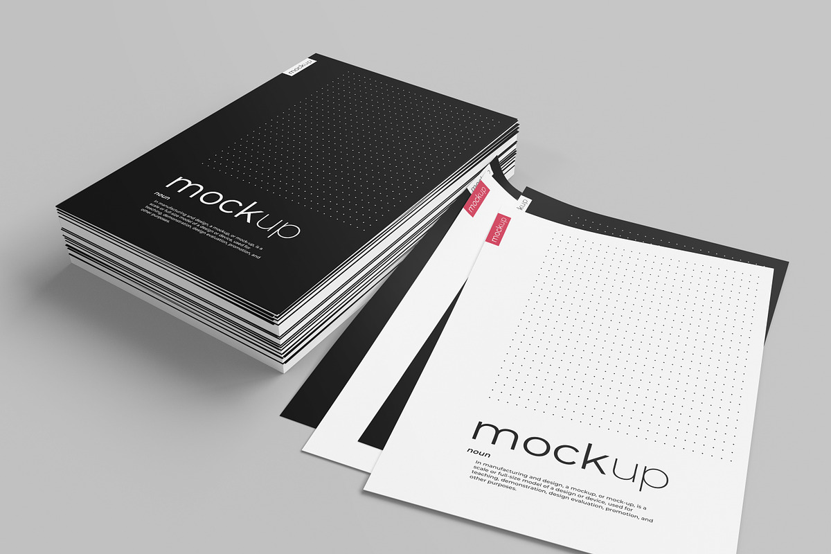 Flyer / Poster / CV Mockup 3, a Print Template by KIPET (Photo 9 of 14)