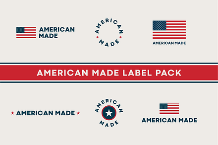 American Made Label Pack