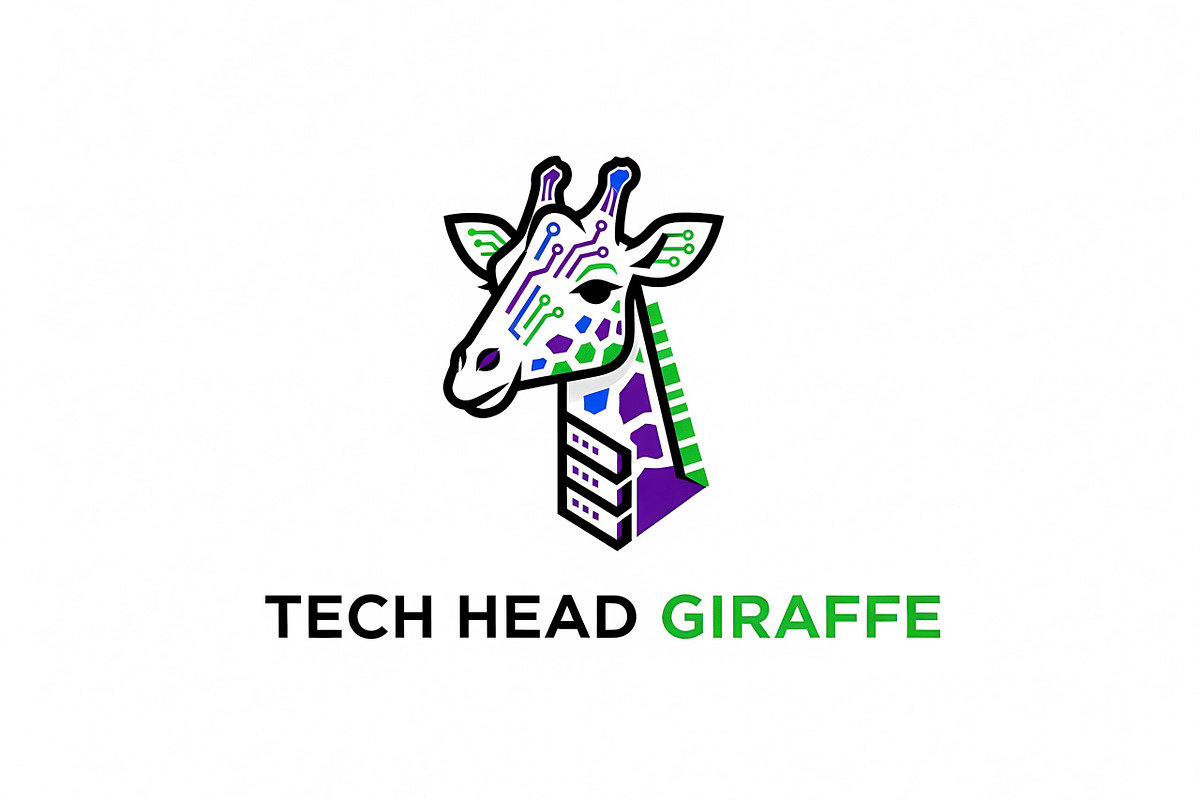 Tech Head Giraffe, a Branding & Logo Template by Logocreative (Photo 2 of 2)