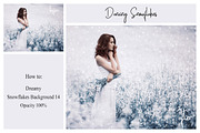 40 Dreamy Snowflakes PNG Overlays, a Texture Graphic by LovePhotoMoment (Thumbnail 12 of 16)