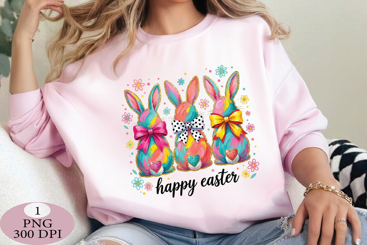 Happy Easter PNG, Coquette Easter, an Illustration by Daily.Designs (Photo 3 of 5)