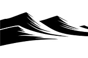 Abstract Landscape Silhouette, an Object Graphic by Designer_Momina (Thumbnail 15 of 20)