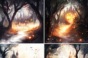 Haunted Worlds, a Seasonal Illustration by pictures for you (Thumbnail 24 of 32)
