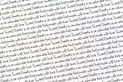 Sweet Cheeks Monoline Font, a Handwritten Font by Miss Tiina (Thumbnail 4 of 4)