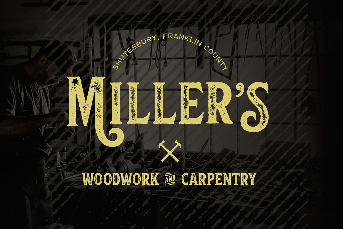 Hops And Barley font Collection preview 6