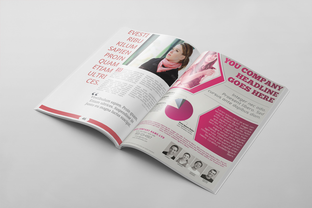 Magazine Template 28, a Magazine Template by pmvch (Photo 9 of 10)
