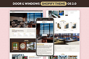 Windows Doors Shopify Themes, a Shopify Template by LogicGo Shopify Experts (Thumbnail 1 of 7)