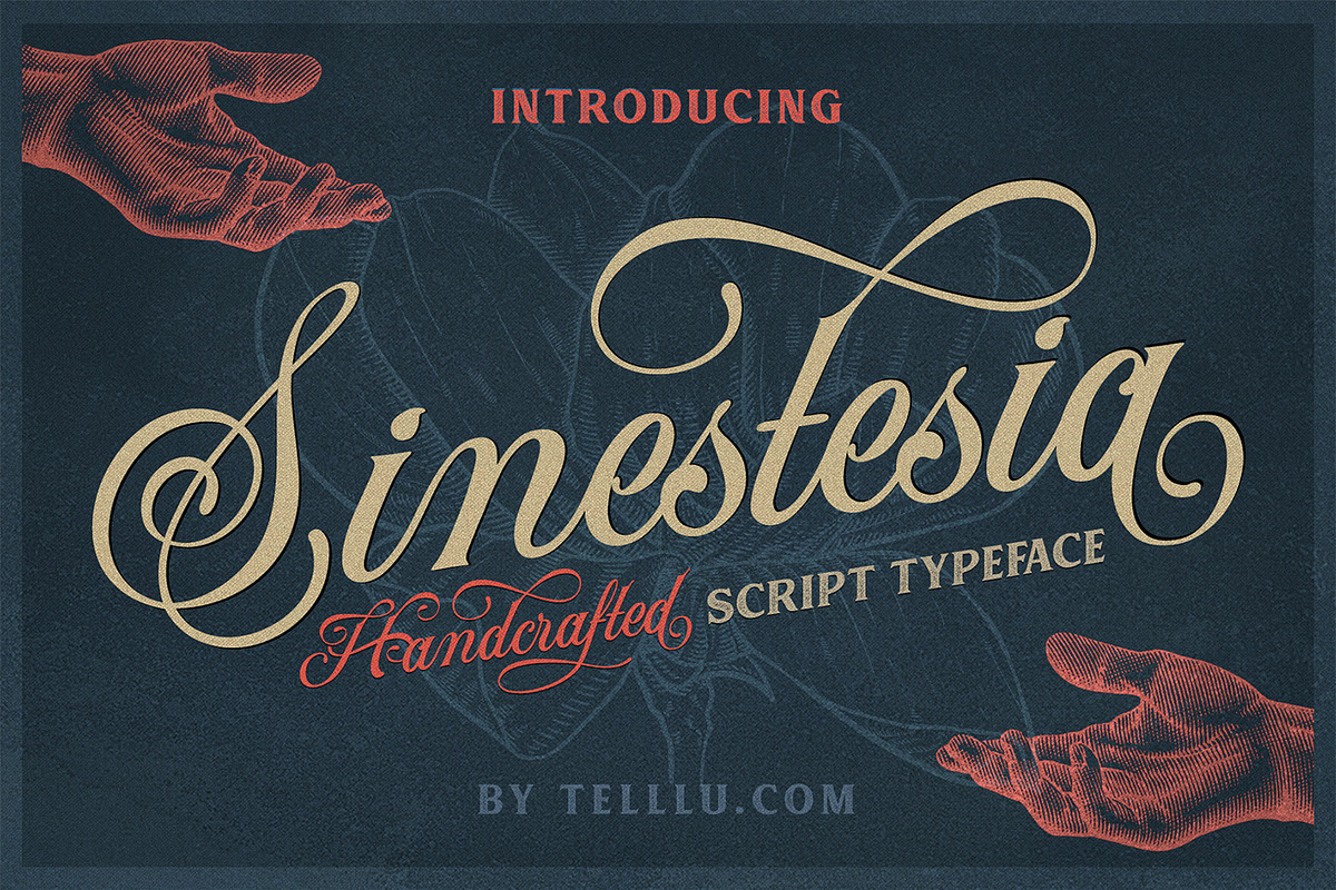 Sinestesia Script Typeface