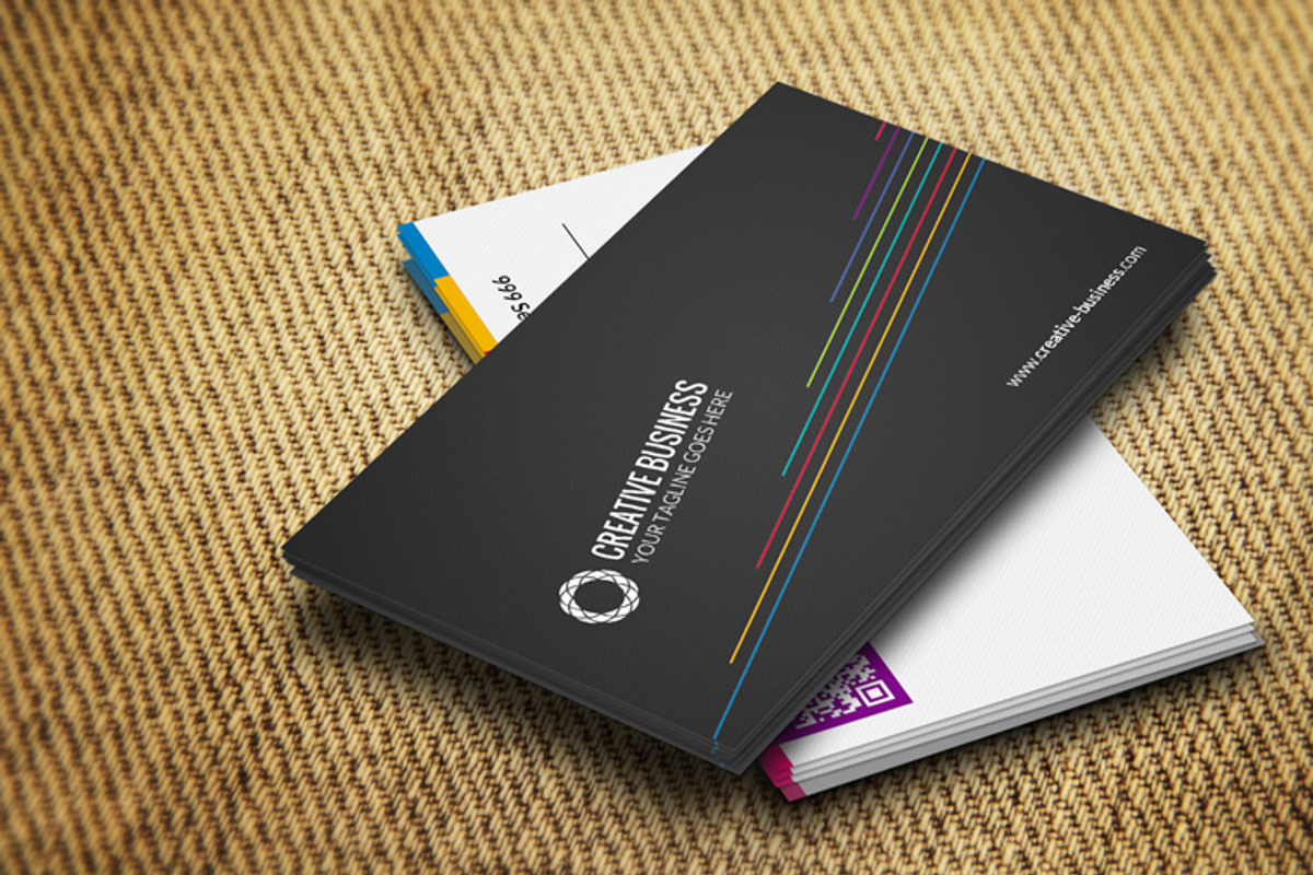 Minimal Business Card CM072, a Business Card Template by annozio (Photo 2 of 4)