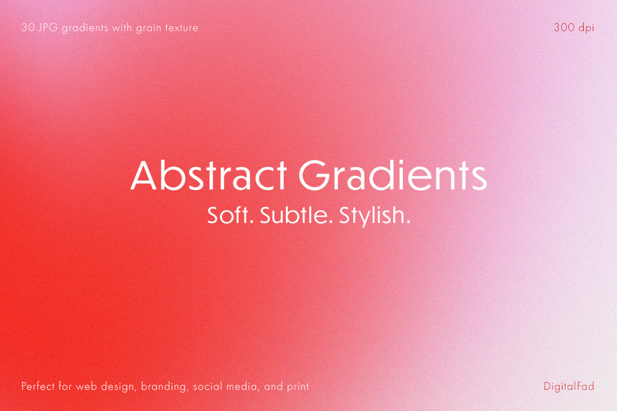 30 Abstract Gradients Set, a Background Graphic by DigitalFad (Photo 4 of 6)