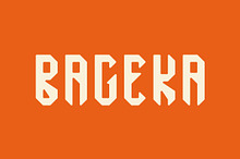Bageka -Bold and Sharp font
