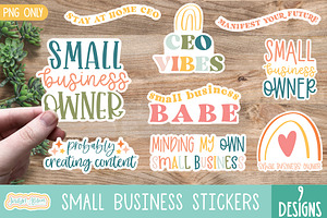 Small Business Stickers Vol 2