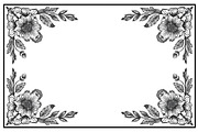 Floral Laser Cut Frame Set, an Illustration by jahid234 (Thumbnail 9 of 9)