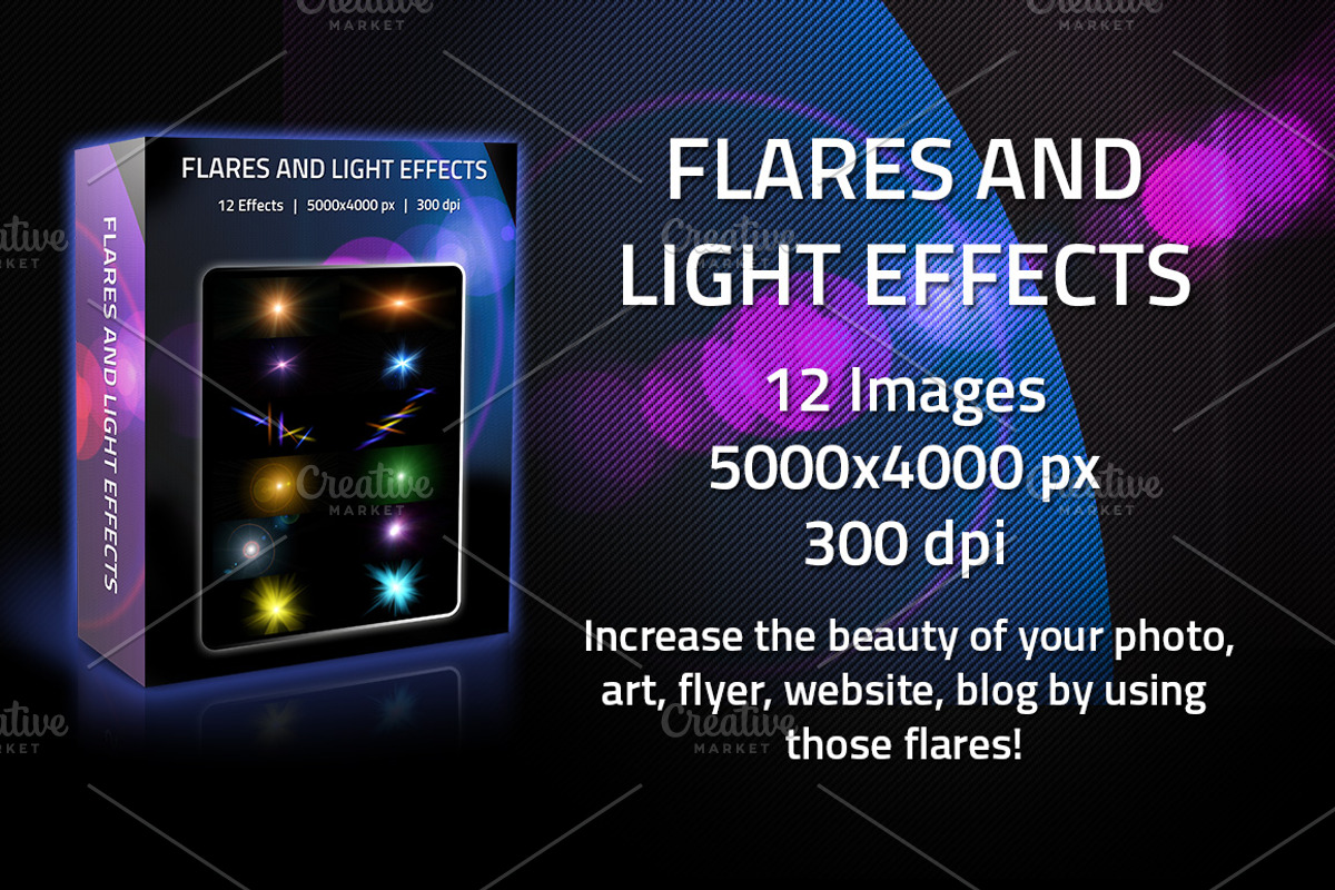 12 Flares and Light Effects